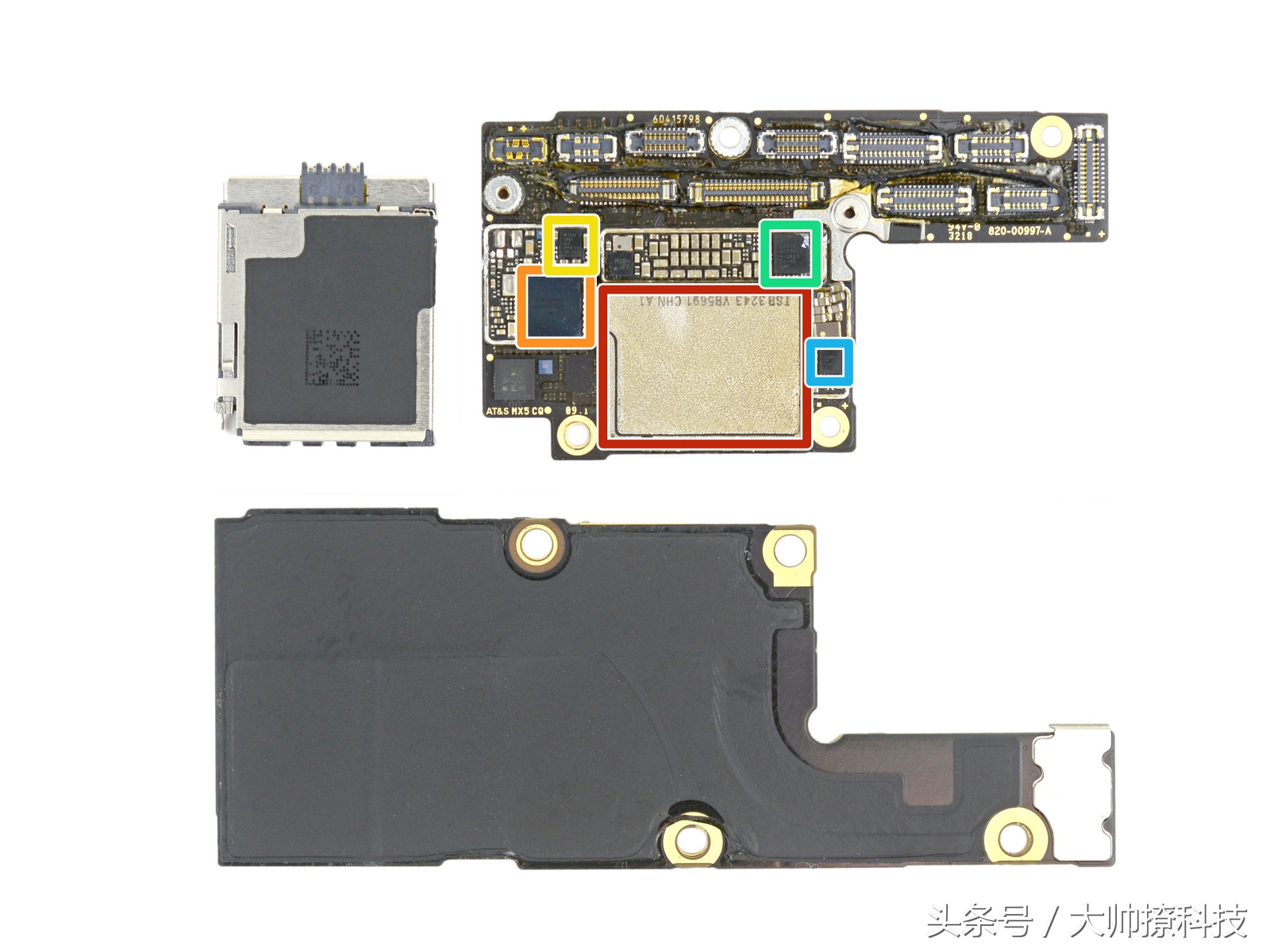 iphonexsiphonexsmax有什么区别,iphonexs和xsmax拆机对比