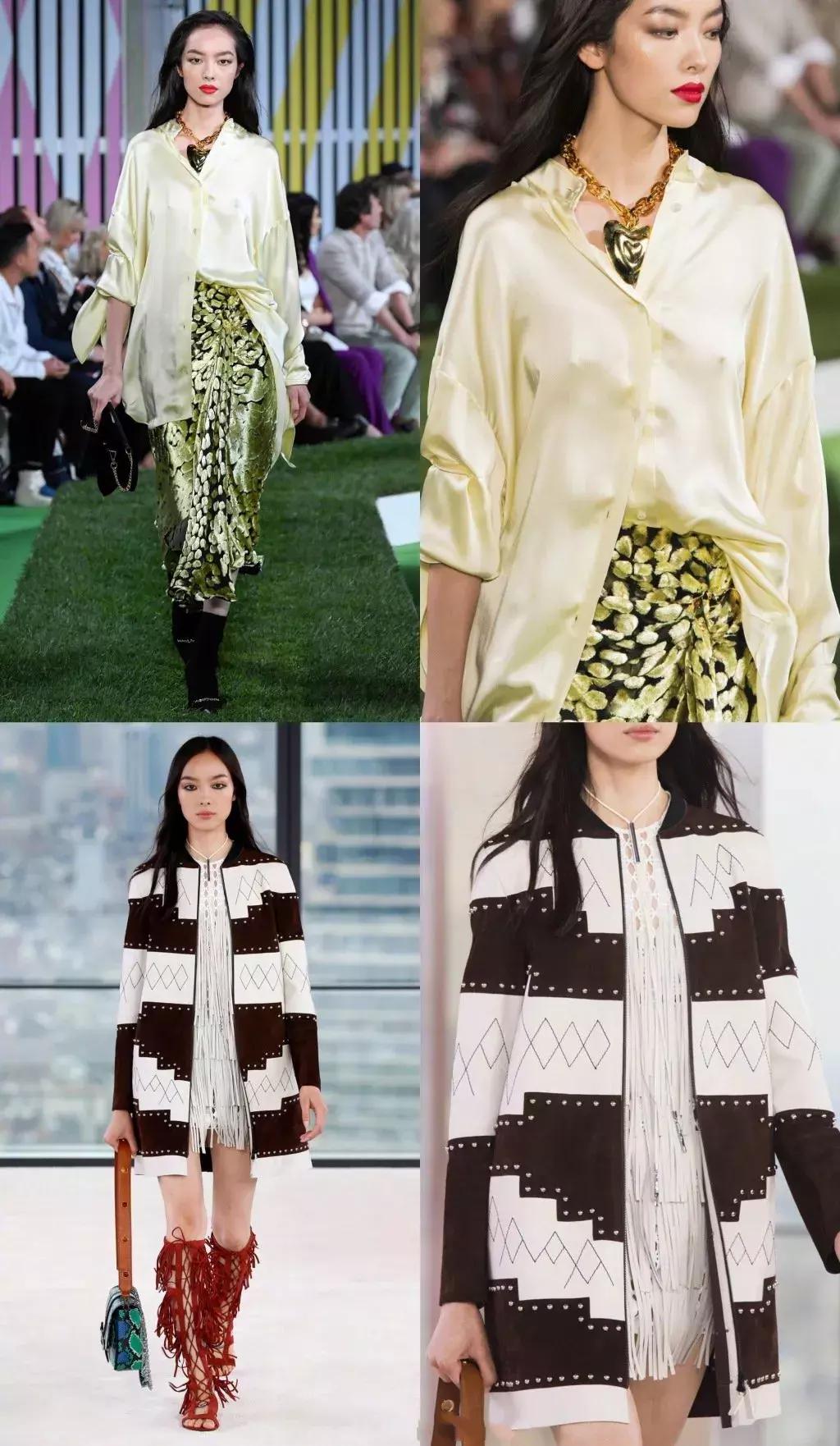 明星看刘雯何穗奚梦瑶走秀,刘雯何穗奚梦瑶维密