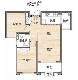 龙猫衣柜、猫桌、小熊柜，建筑师夫妇把80㎡精装房变萌萌哒家！