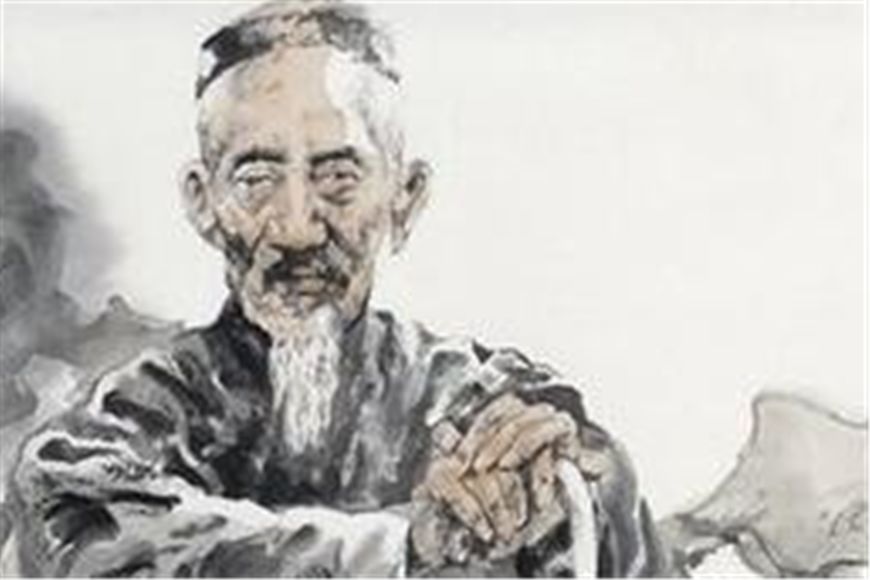 英国人笑话北大教授的造型，教授把报纸倒了过来，老外羞红脸溜了