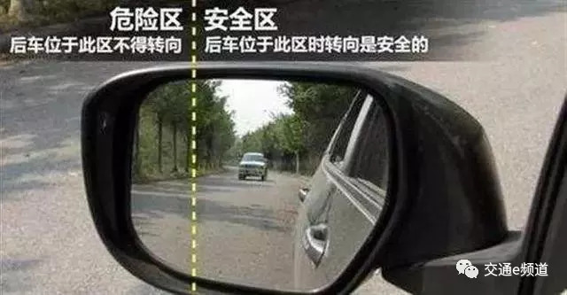 开车时盲区在什么位置,新手开车上路遇到盲区