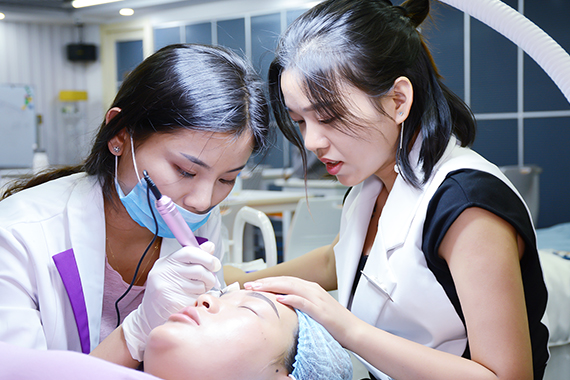 纹绣技术纹眉7种基本手法,纹绣技巧