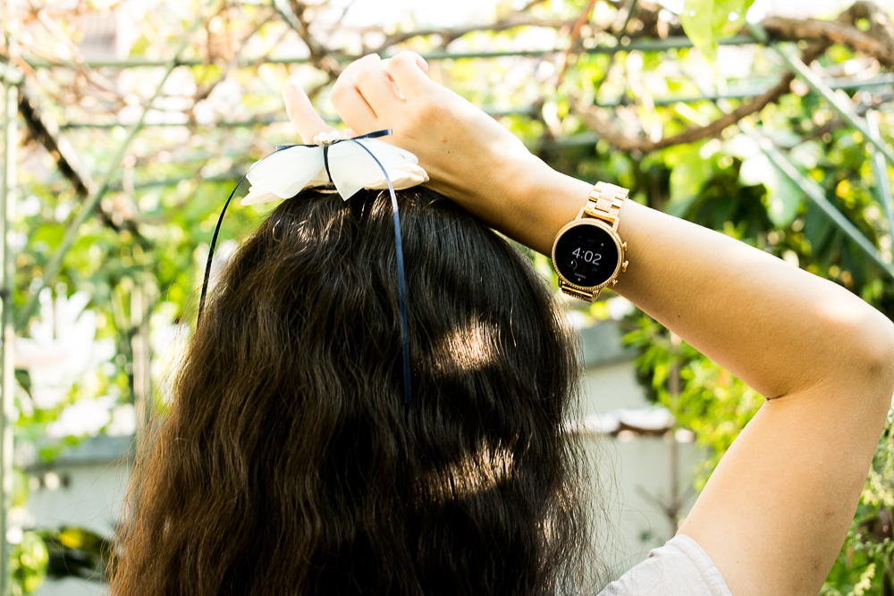 戴fossil手表,fossil智能腕表