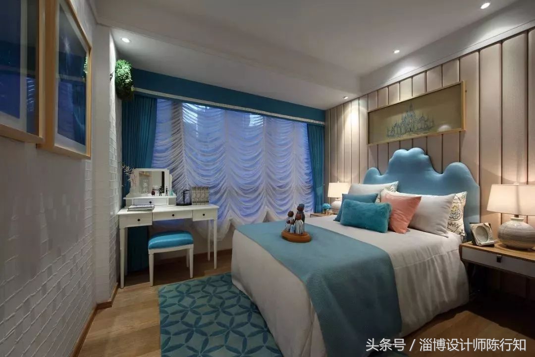 卧室软装窗帘搭配效果图,软装搭配卧室窗帘