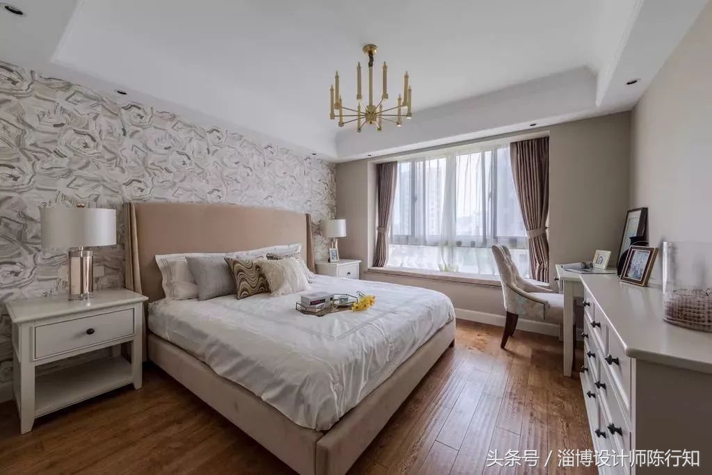 卧室软装窗帘搭配效果图,软装搭配卧室窗帘