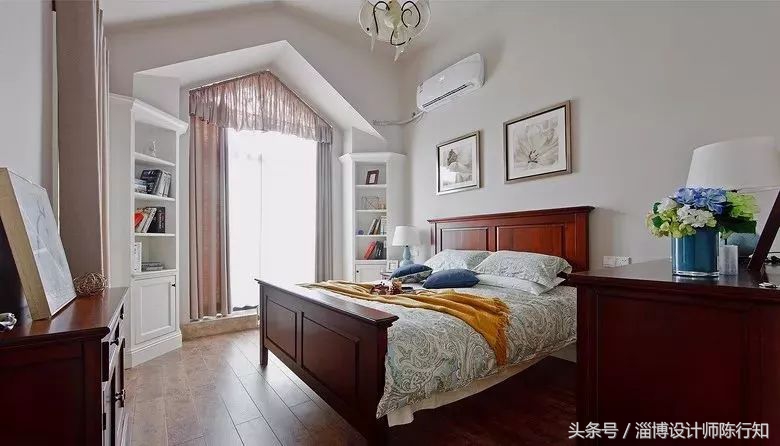 卧室软装窗帘搭配效果图,软装搭配卧室窗帘