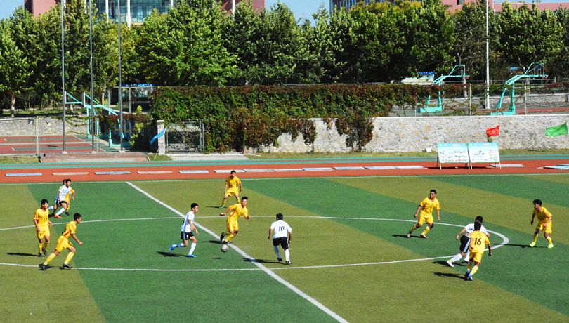 2018年山东省“母爱乳山杯”大学生足球比赛闭幕