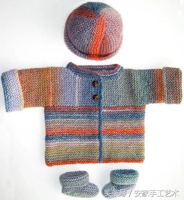 宝宝针织连体衣教程,婴儿连体衣超厚无帽