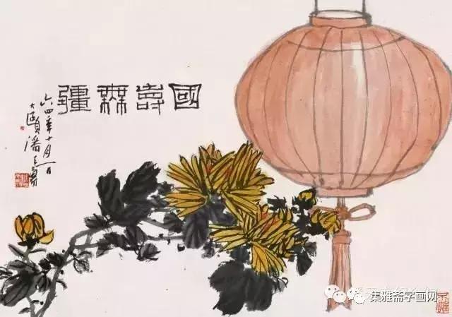 24幅国庆画作大盘点，毛*东泽**亲自题句：“江山如此多娇”