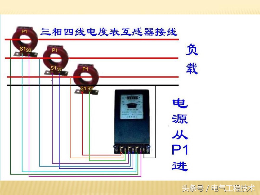 电能表接线方法图解,dt862-4型三相四线电表接线图视频