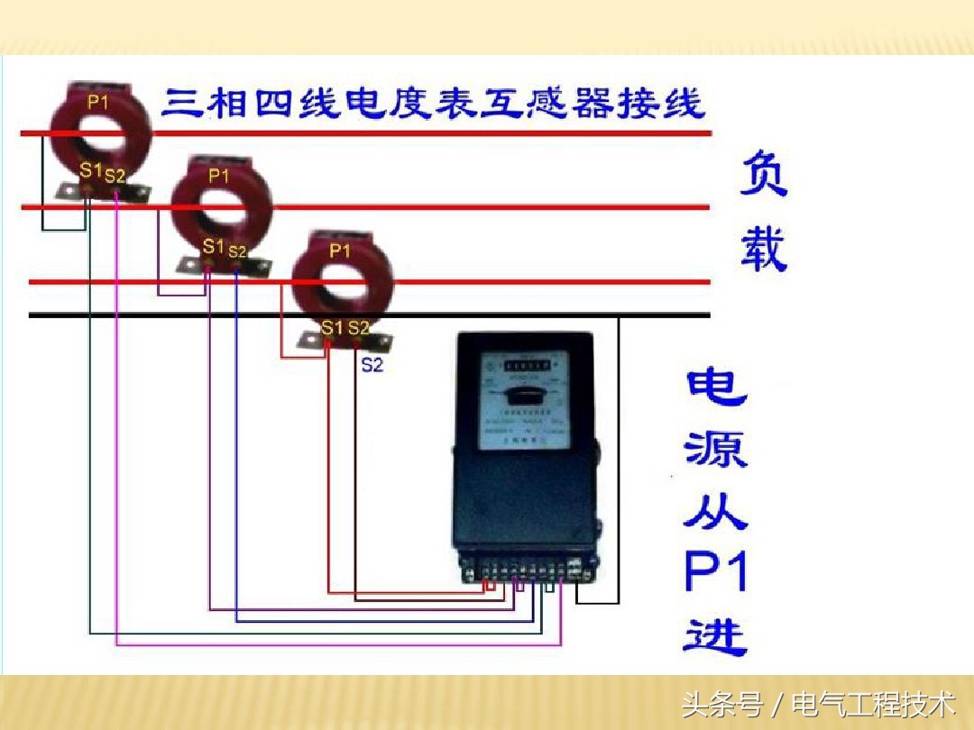 电能表接线方法图解,dt862-4型三相四线电表接线图视频