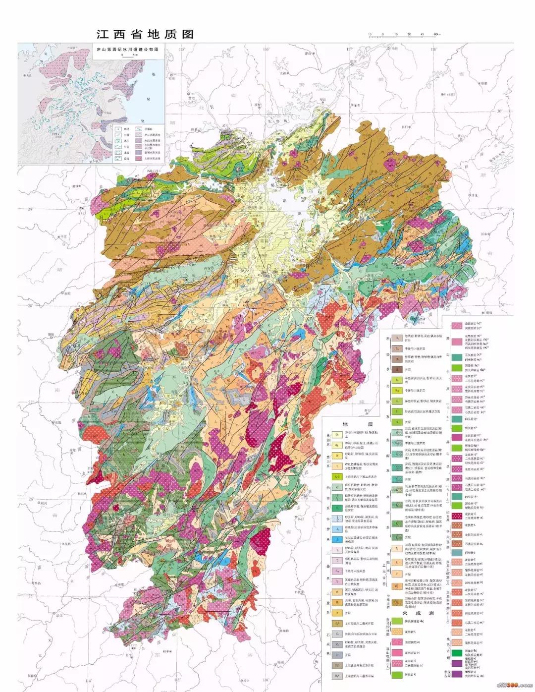 江西矿产资源分布在哪里,为什么江西矿产资源那么多