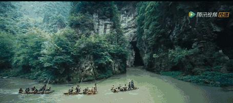 恩施清江古河床鬼吹灯,湖北恩施千年悬棺