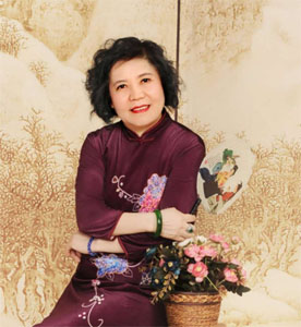 邹蓝天作品里的桃源境、普世情