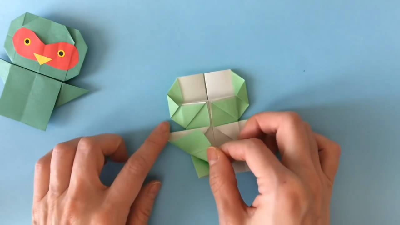 折纸小乌鸦的方法,小乌鸦折纸简单