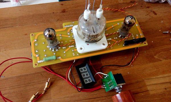 6C45PI+FU322W单端电子管功放DIY，高灵敏度全频音箱的最佳搭配