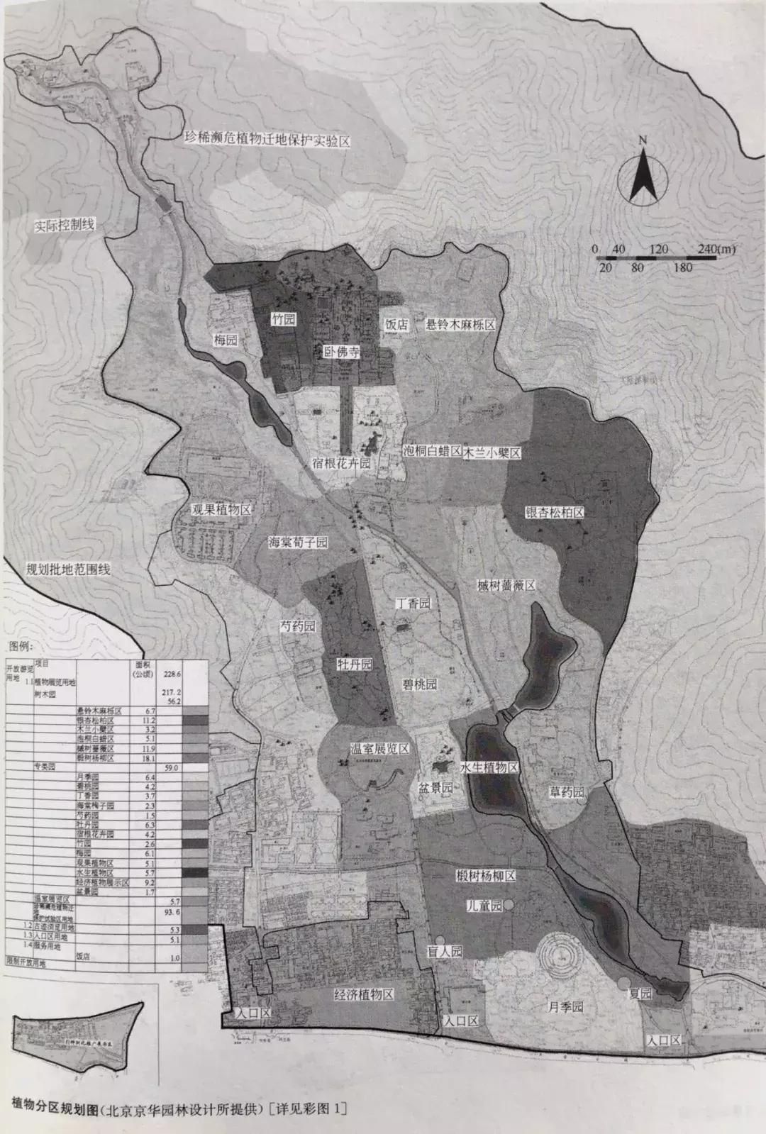 南北方园林造园,中式园林总平面