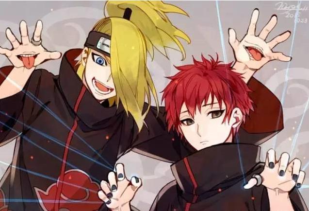 晓组织二人组名字,晓组织颜值二人组