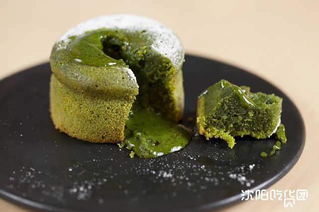 宇治抹茶蜜豆舒芙蕾抖音团购,沈阳绿色抹茶