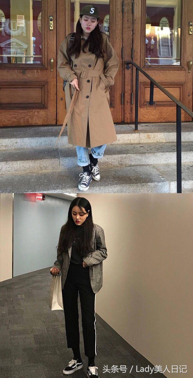 韩国小姐姐的穿搭真好看,韩国小姐姐穿搭时尚
