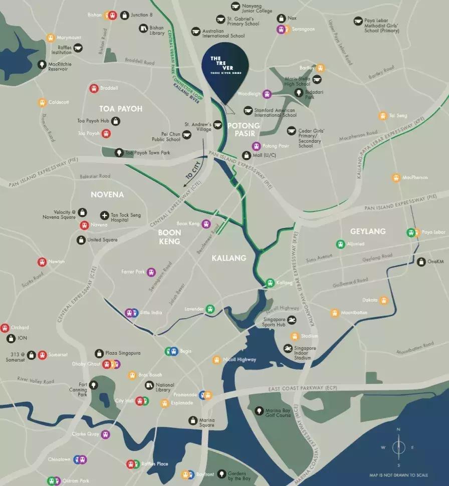 新加坡海外房屋出租,新加坡靠近地铁站房屋出租