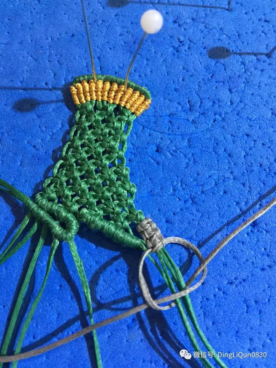 编绳教程铃铛,编绳教程防烫