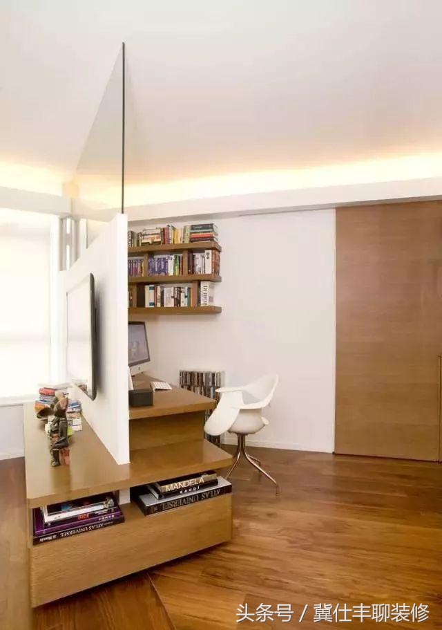 不要再砌墙了巧用隔断营造大空间,半墙隔断跟满墙隔断效果