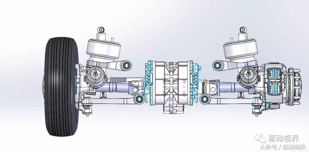 纯电动汽车的驱动布置形式,纯电商用车电机布置