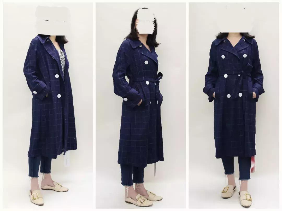 真人版试穿衣服,真人试穿黄金风衣