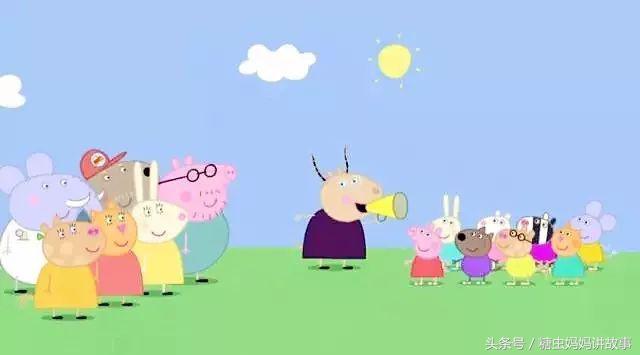 有声绘本小故事小猪佩奇,小猪佩奇运动会绘本故事