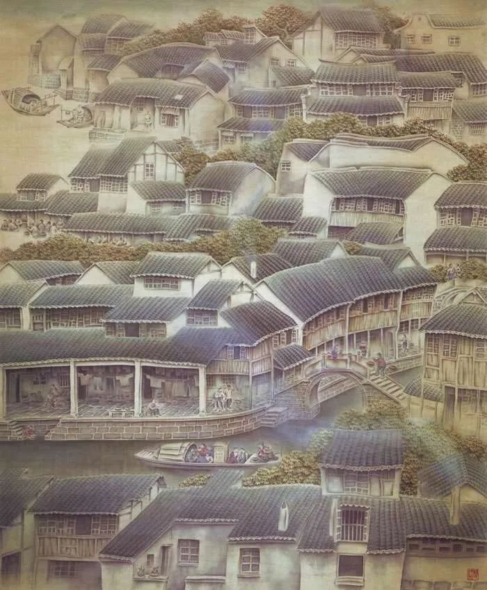 曹天舒水墨画欣赏,曹天舒水墨作品