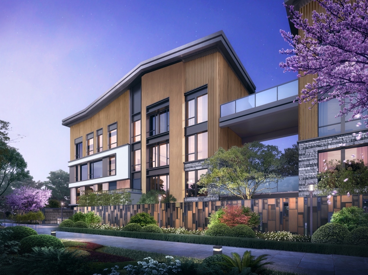 与蕴初园为邻，金沙城“西府系”墅居作品雏形初现