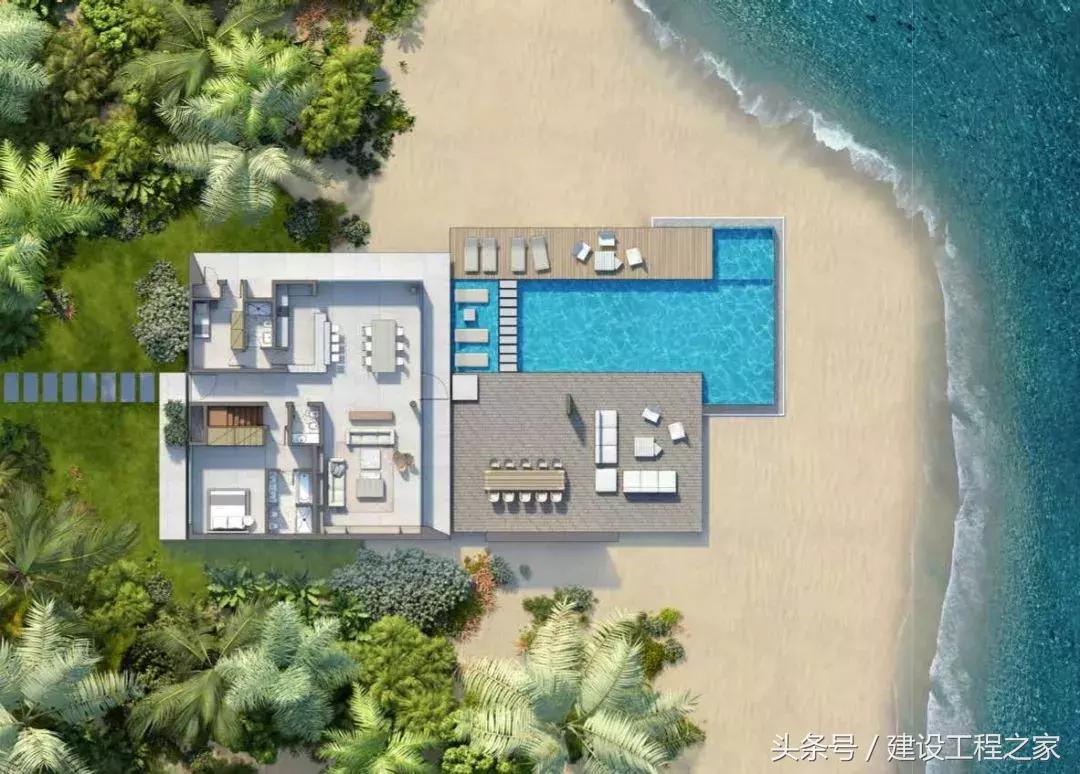 迪拜人工岛建造,迪拜新修的岛屿建筑