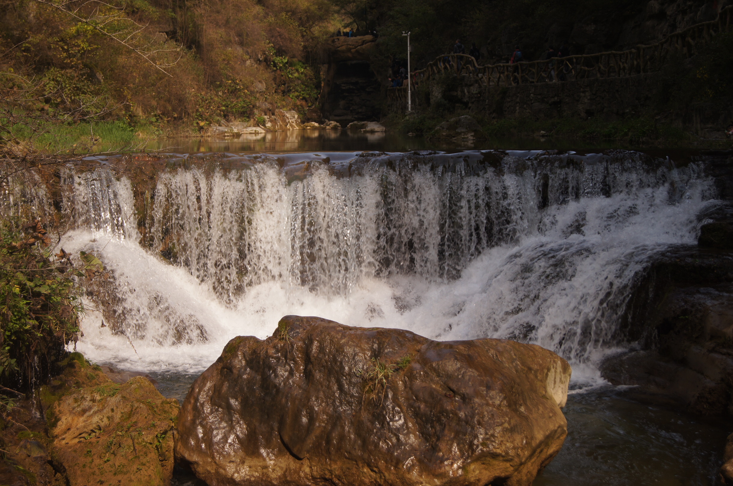 八泉峡欢迎你,八泉峡行走山水间