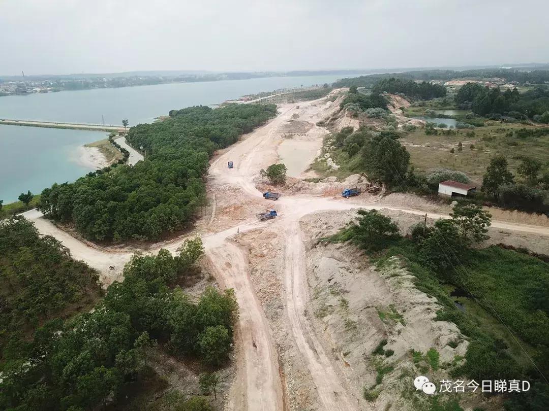茂名露天矿环湖规划设想,茂名露天矿重大项目开工
