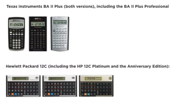cfa金融计算器的使用方法,cfa考试计算器