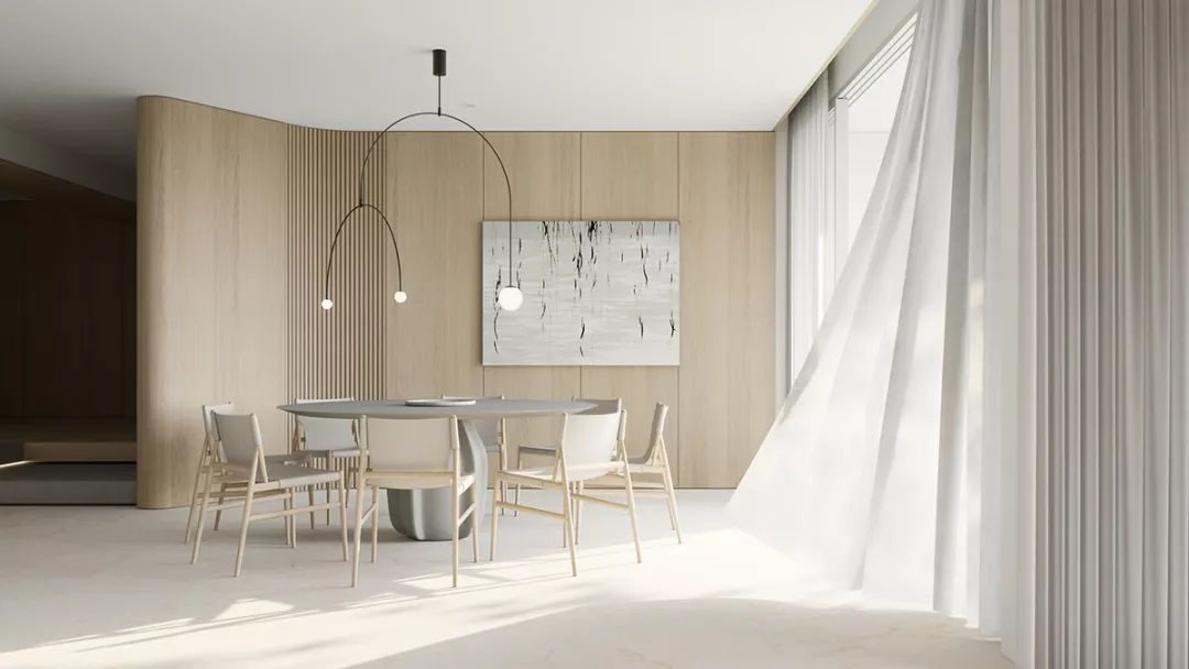 原木色装修风格现代简约地板美缝,大气原木北欧风格装修