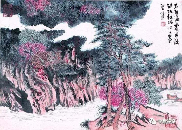 国画精品100幅动态,国画十大名家作品图片