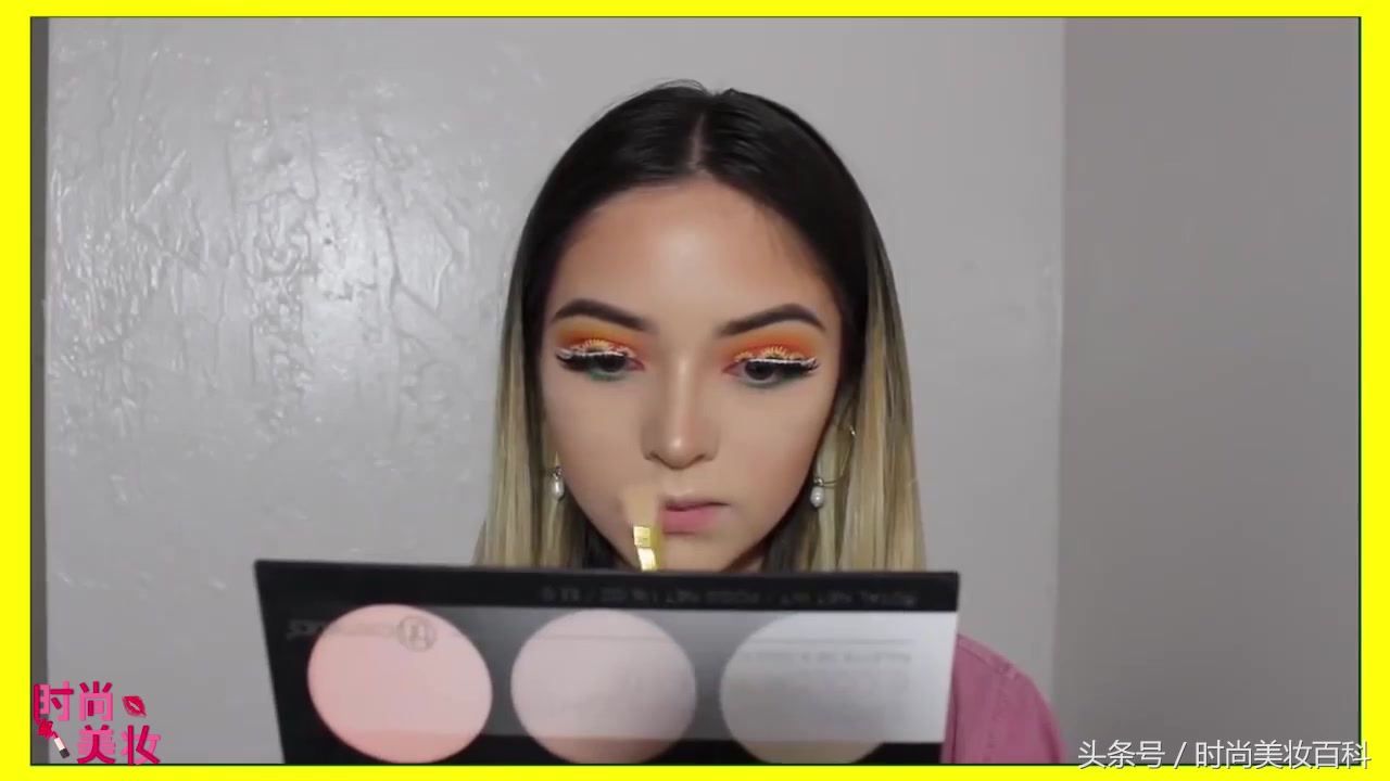 可爱的妆容最简单的化妆方法,新手化妆教程六一超美妆容