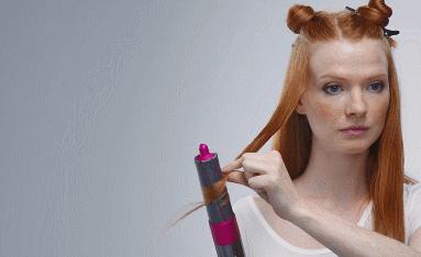 dyson戴森hs05落日玫瑰卷发棒,戴森卷发棒hs01和hs05买哪个好