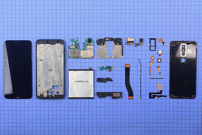 诺基亚x6拆机视频教程,诺基亚x6新品拆机教程