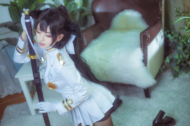 碧蓝航线獒白丝旗cos,碧蓝航线碧蓝cos