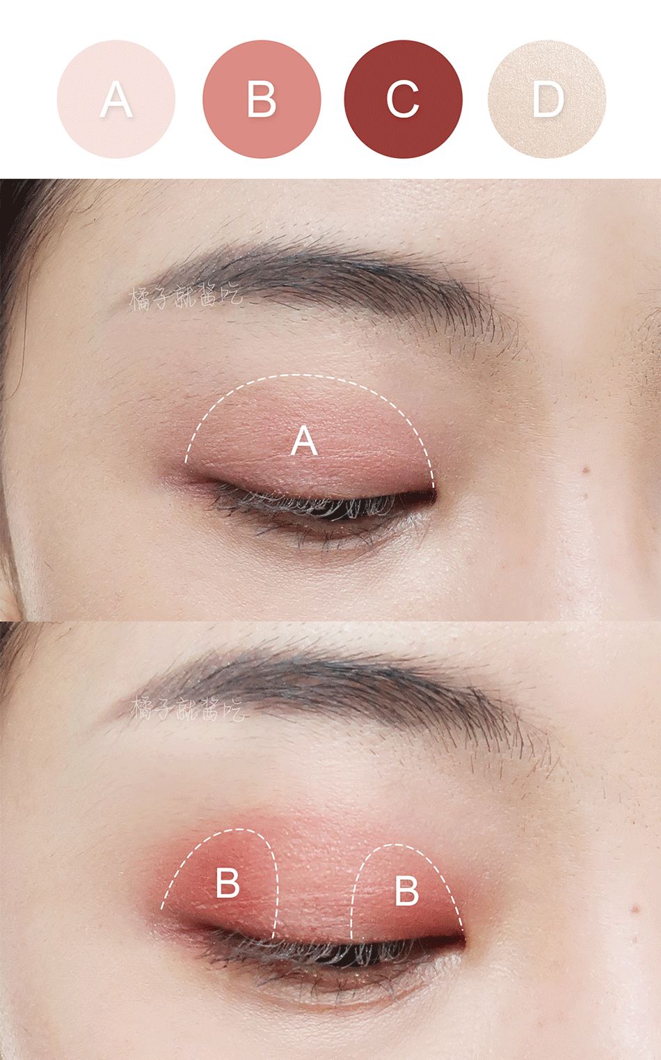 兰蔻2022圣诞16色眼影盘眼妆,novo九色眼影盘大地色眼妆教程