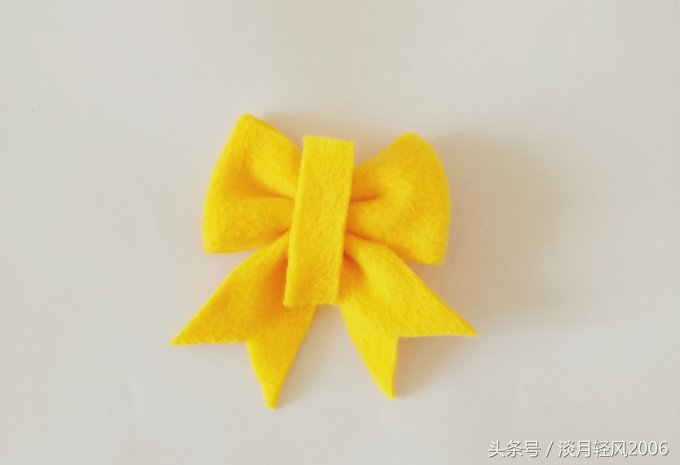 制作蝴蝶结发饰手工教程儿童,蝴蝶结发饰手工制作教程