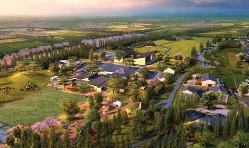 休闲农庄案例分析,特色农庄风景图