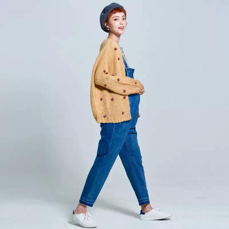 好看的孕妈冬季穿搭,孕妈潮流春季穿搭