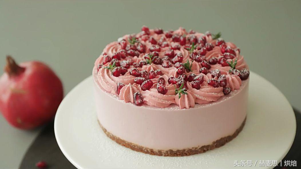 红丝绒咸奶油芝士蛋糕,漂亮又美味的红丝绒芝士蛋糕
