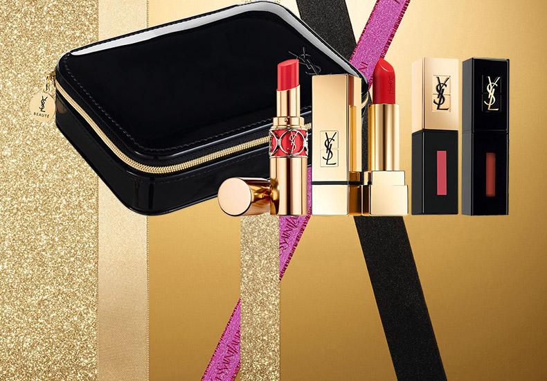 大牌口红新年限定礼盒,品牌口红套装限时特价