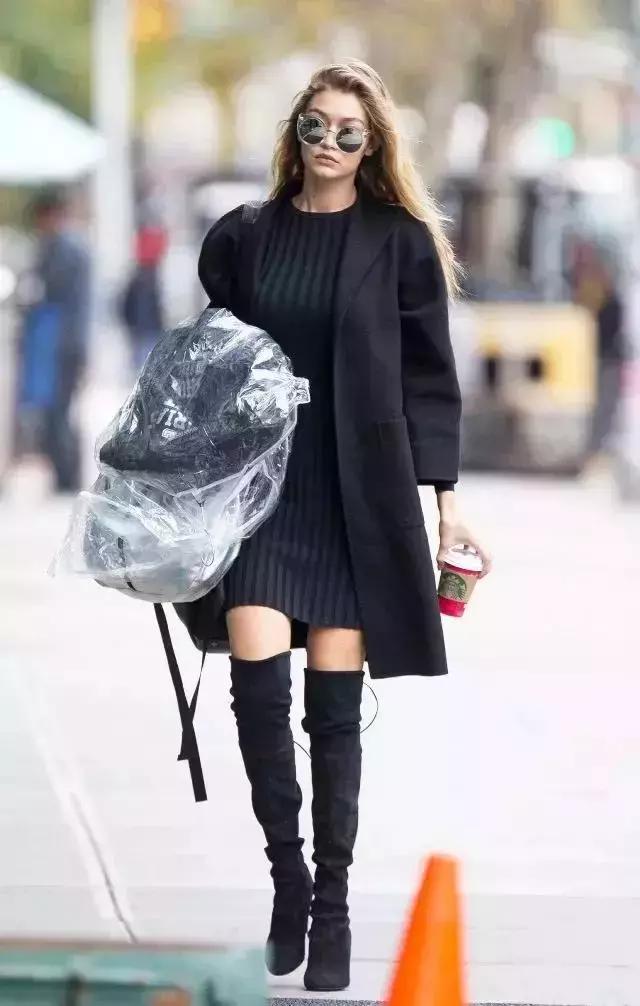 显腿瘦显腿直的靴子,显腿瘦的长筒靴子