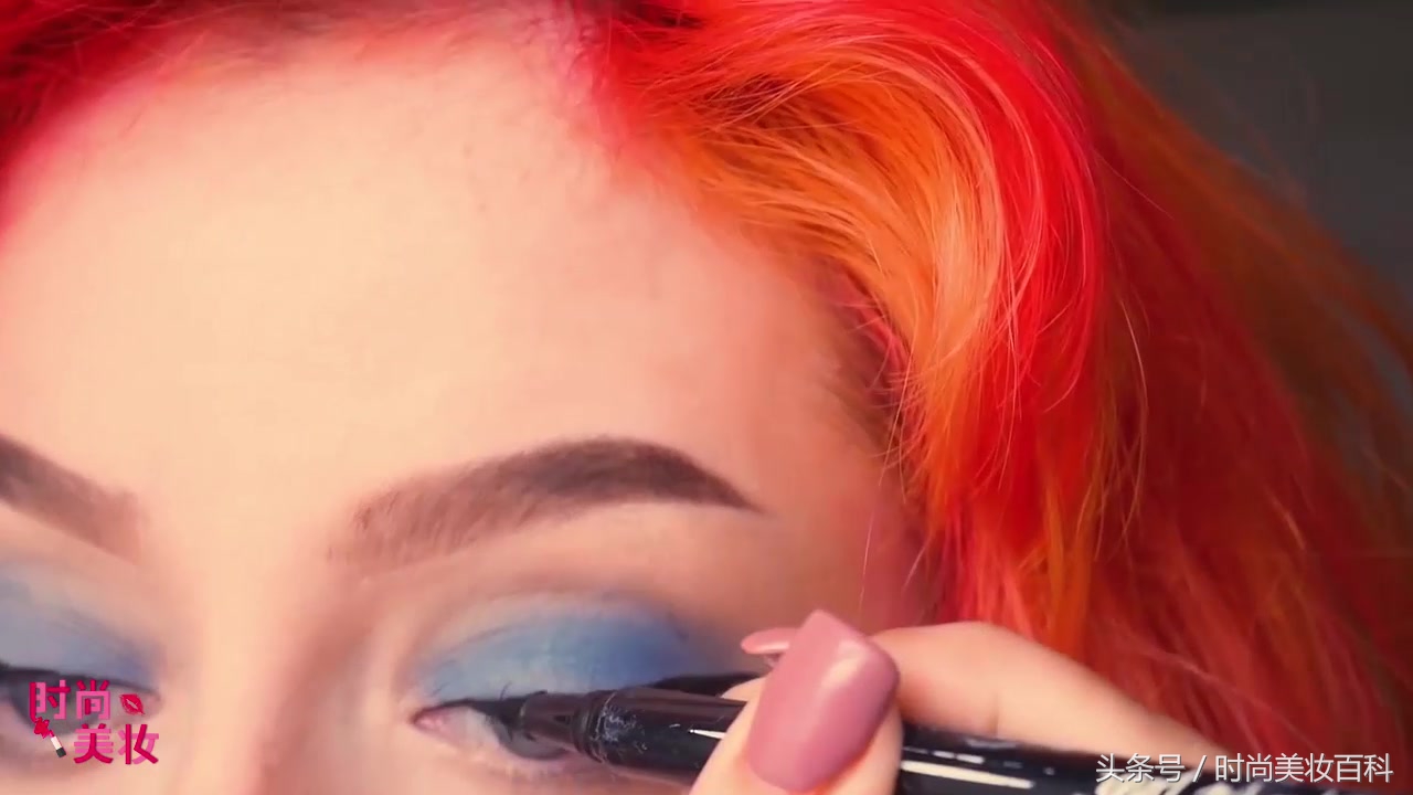 让妆容更精致的化妆技巧,圆脸单眼皮肿眼泡妆容欧美妆